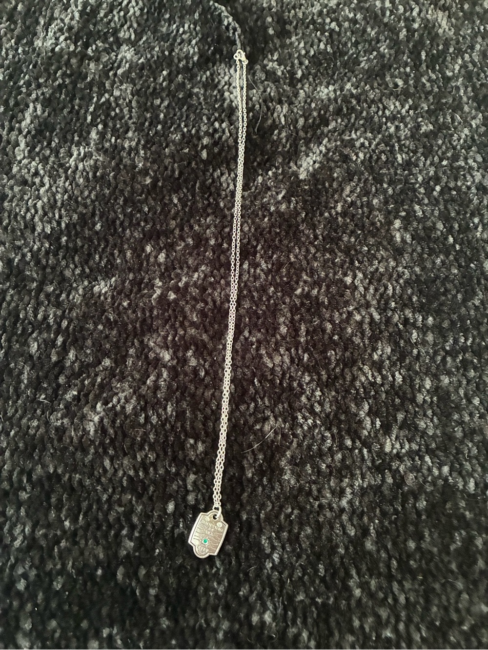 Effy shopping at sea Silver Necklace with Green Accent